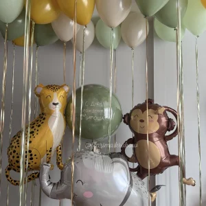 Zestaw balonów #338 "Zwierzęta safari"