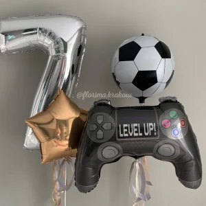 Zestaw balonów #141 Gamepad i piłka
