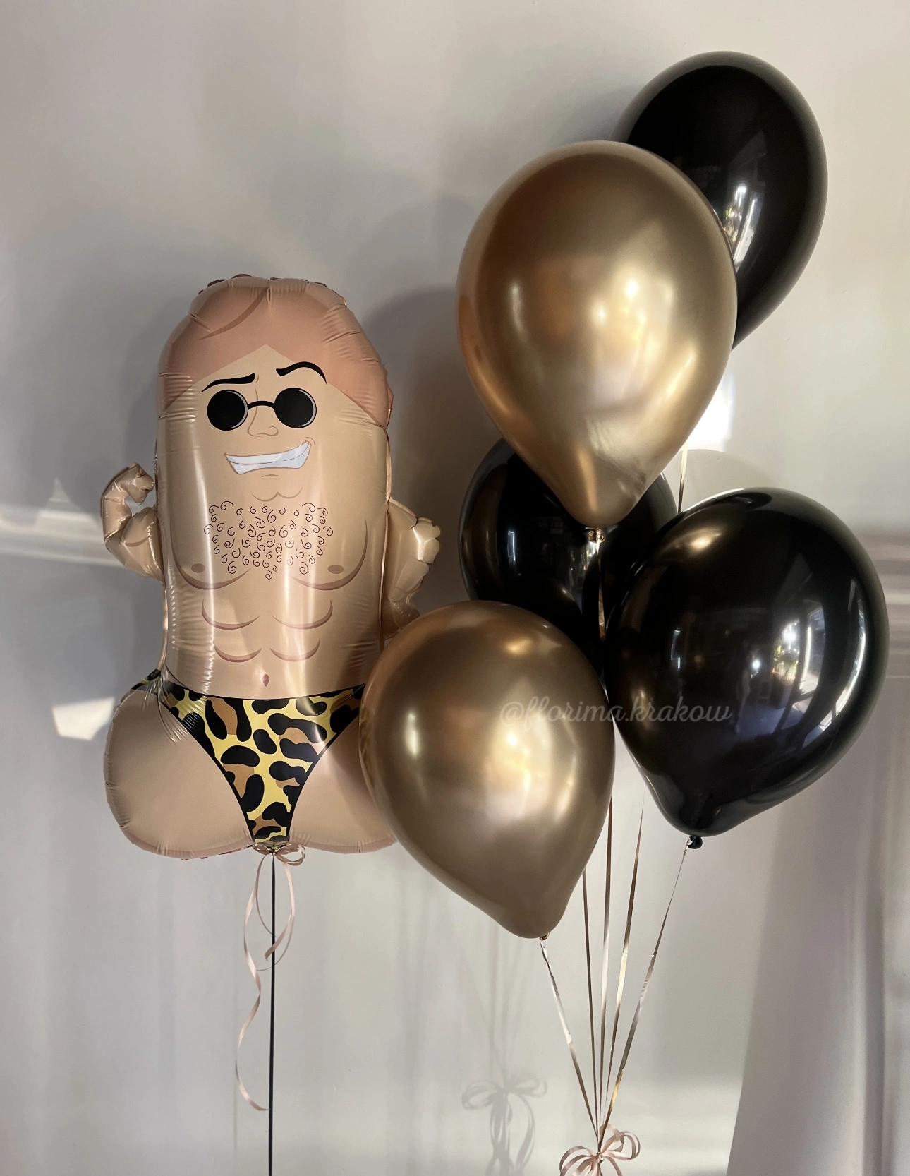 Zestaw balonów #227 Penis i bukiet balonów