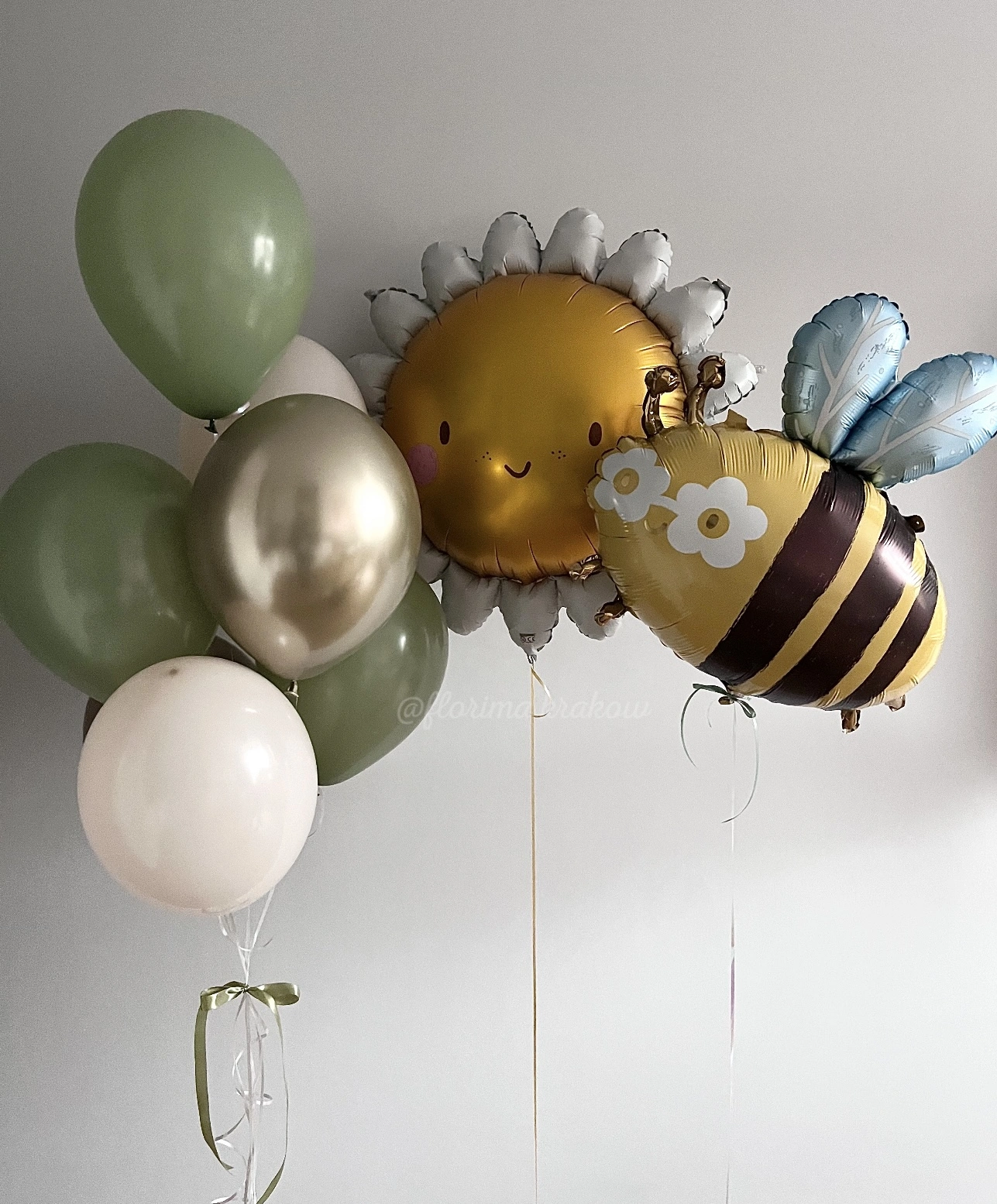 Zestaw balonów #279 Pszczoła i słońce