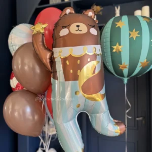 Zestaw balonów #296 Miś i cukierki