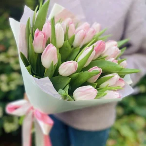 Bukiet Różowych tulipanów