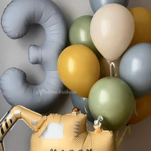 Zestaw balonów #313 z koparką