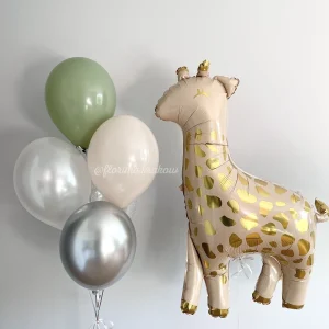 Zestaw balonów #159 Żyrafa i bukiet balonów