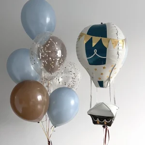 Zestaw balonów #162 Balon Lotniczy i bukiet balonów