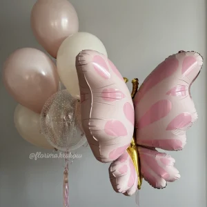Zestaw balonów #183 balon Motyl i bukiet balonów