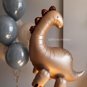 Zestaw balonów #191 Brontozaur i bukiet balonów