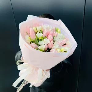Bukiet #92 tulipan i frezja