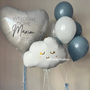 Zestaw balonów #353 "Welcome home"