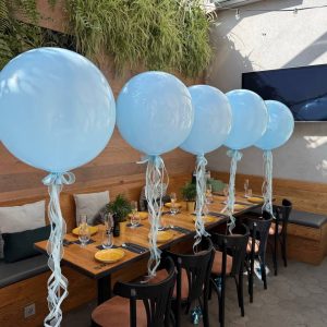 Zestaw balonów Bubble na Komunię