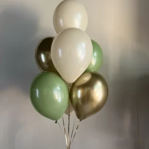 Bukiet balonów #68 zielone i złote