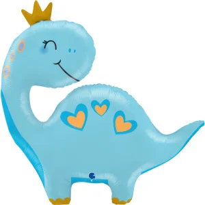 Balon foliowy Blue Dino