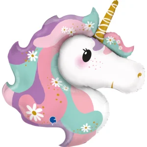 Balon foliowy Hippie Unicorn Jednorożec