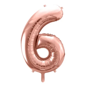 Balon foliowy Cyfra ''6'', 86 cm